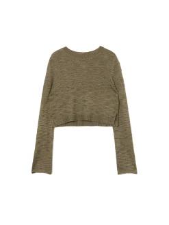 Cropp Swetry*Ciemno krótki sweter