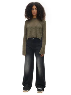 Cropp Swetry*Ciemno krótki sweter