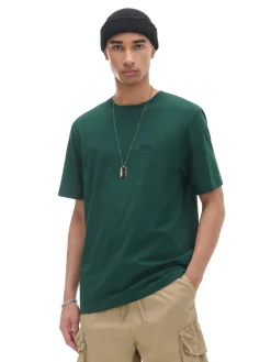 Cropp Koszulki*Ciemno T-shirt z haftem