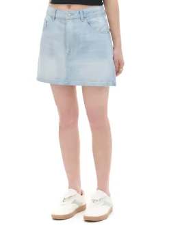Cropp Spódnice*Cieniowana jasna jeansowa spódnica