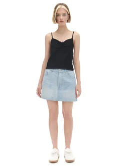 Cropp Spódnice*Cieniowana jasna jeansowa spódnica