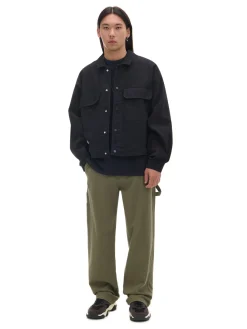 Cropp Kurtki, Płaszcze|Denim*Czarna bawełniana kurtka katanka