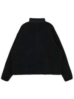 Cropp Bluzy*Czarna bluza sherpa