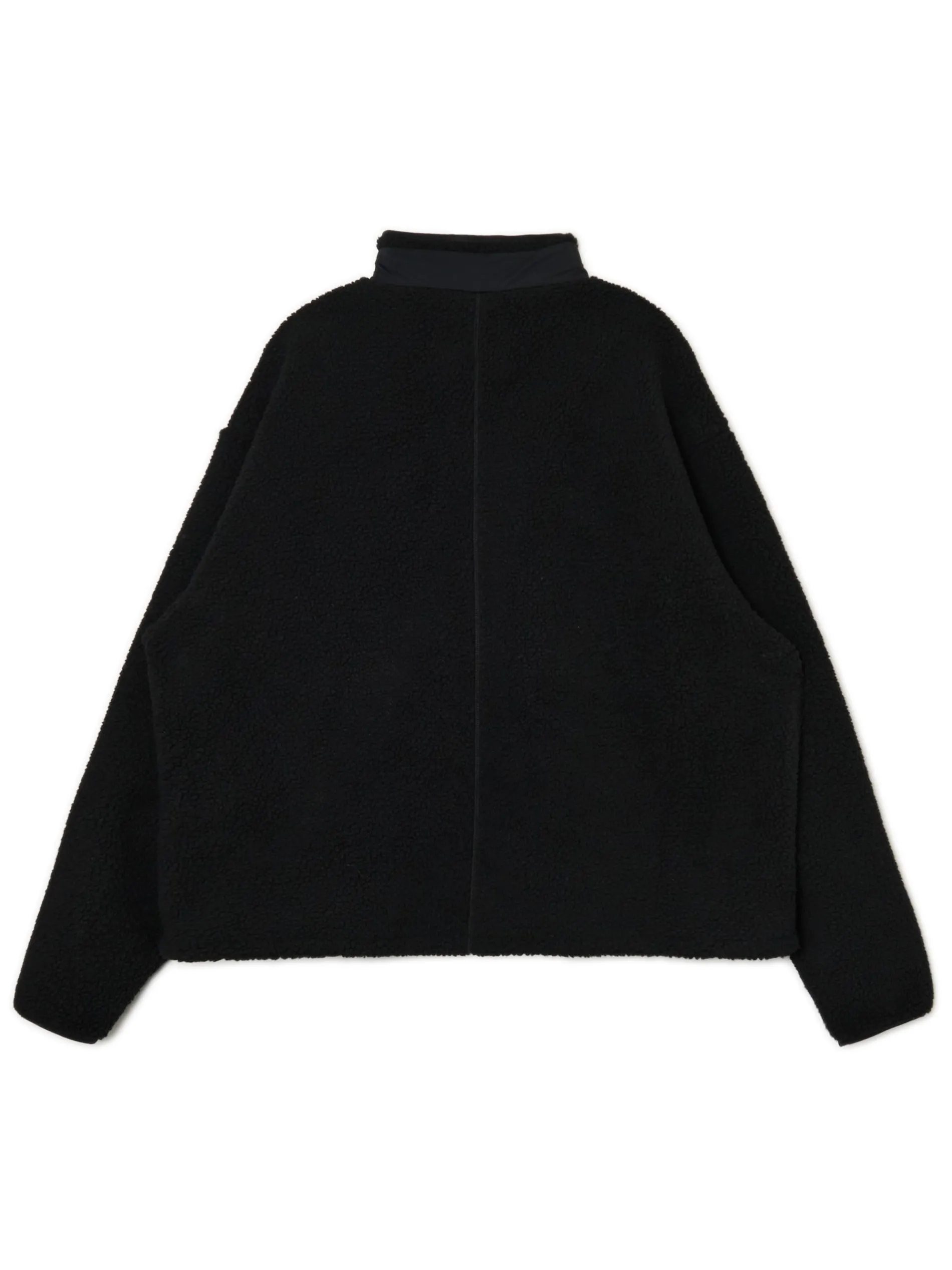 Cropp Bluzy*Czarna bluza sherpa