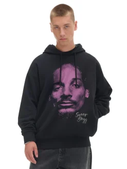 Cropp Bluzy*Czarna bluza Snoop Dogg