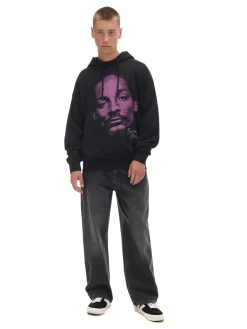 Cropp Bluzy*Czarna bluza Snoop Dogg