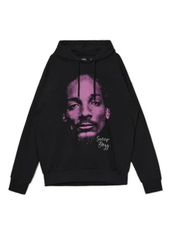 Cropp Bluzy*Czarna bluza Snoop Dogg