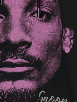 Cropp Bluzy*Czarna bluza Snoop Dogg