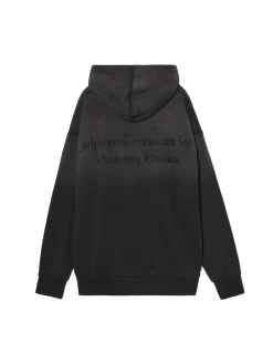 Cropp Bluzy*Czarna bluza z kapturem