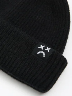 Cropp Czapki*Czarna czapka dockerka