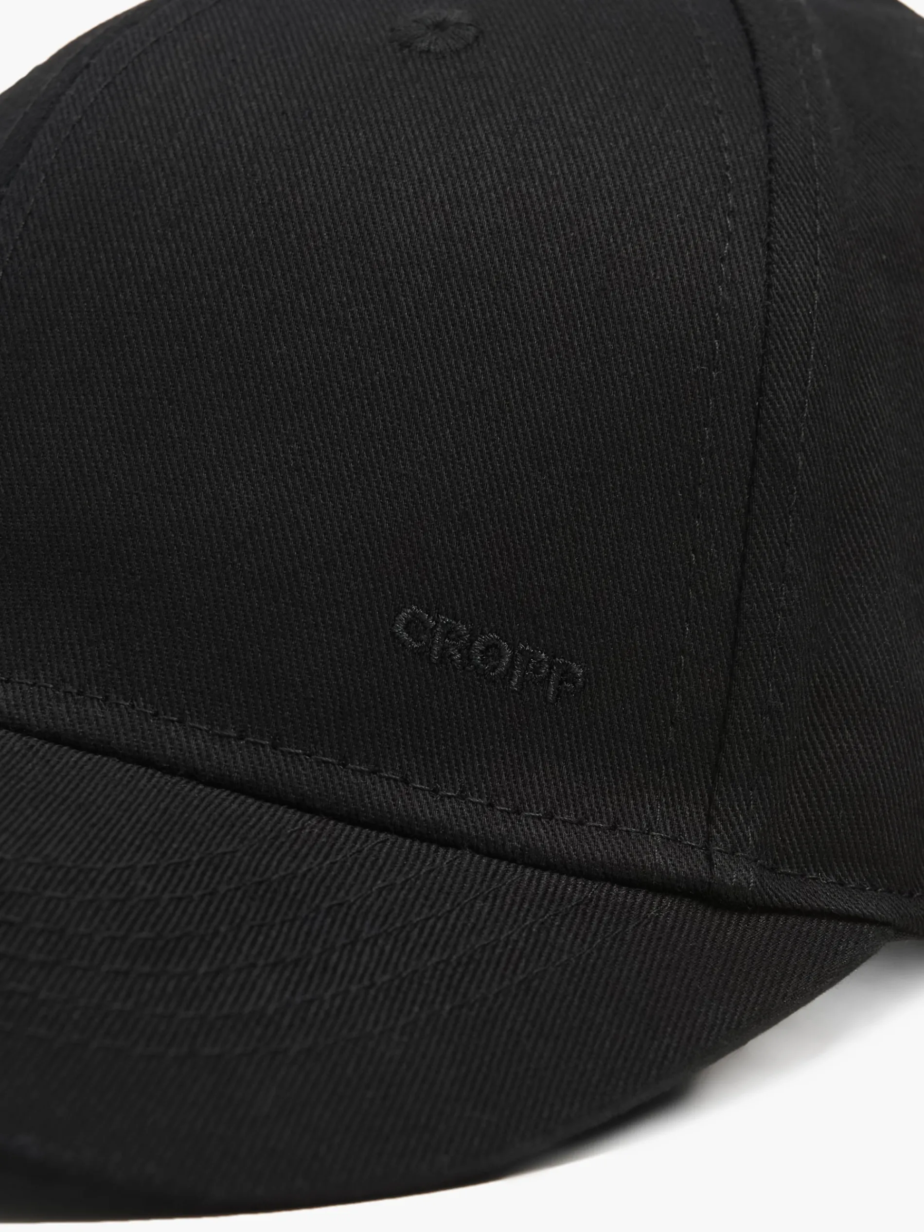 Cropp Czapki|Basic*Czarna czapka z daszkiem