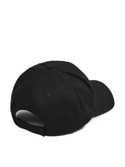 Cropp Czapki*Czarna czapka z daszkiem i haftem