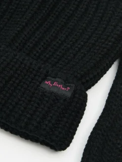 Cropp Czapki*Czarna czapka z uszami królika