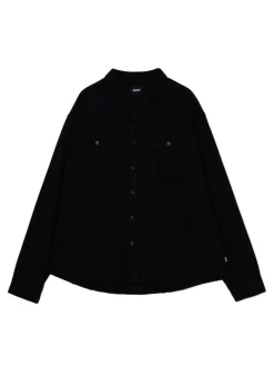 Cropp Koszule*Czarna koszula z postrzępieniami