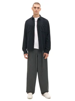 Cropp Koszule*Czarna koszula z postrzępieniami