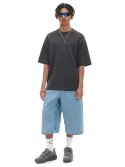 Cropp Koszulki*Czarna koszulka basic