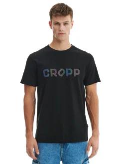 Cropp Koszulki*Czarna koszulka