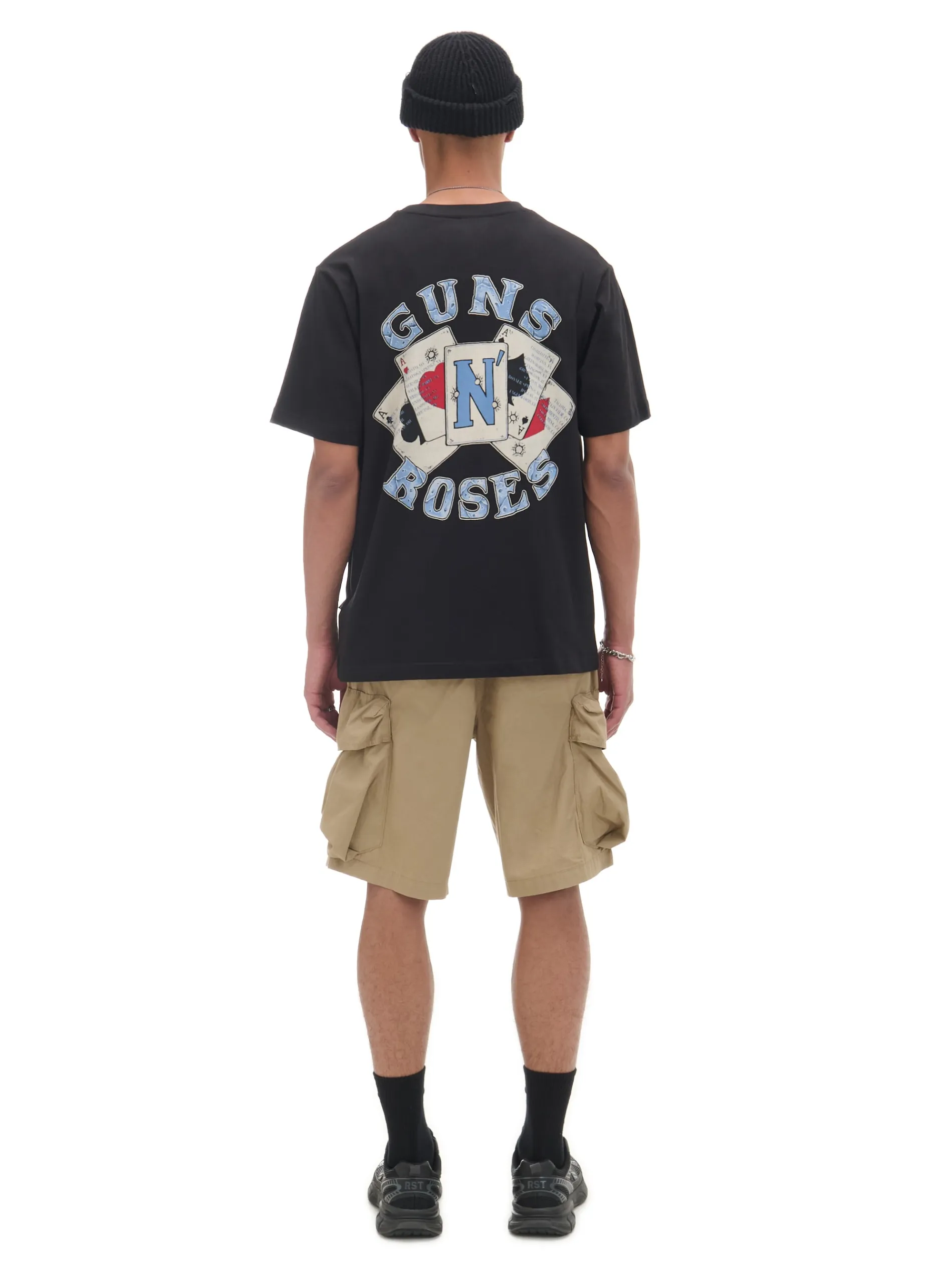 Cropp Koszulki*Czarna koszulka Guns N' Roses