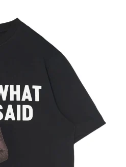 Cropp Koszulki*Czarna koszulka z nadrukiem The Office