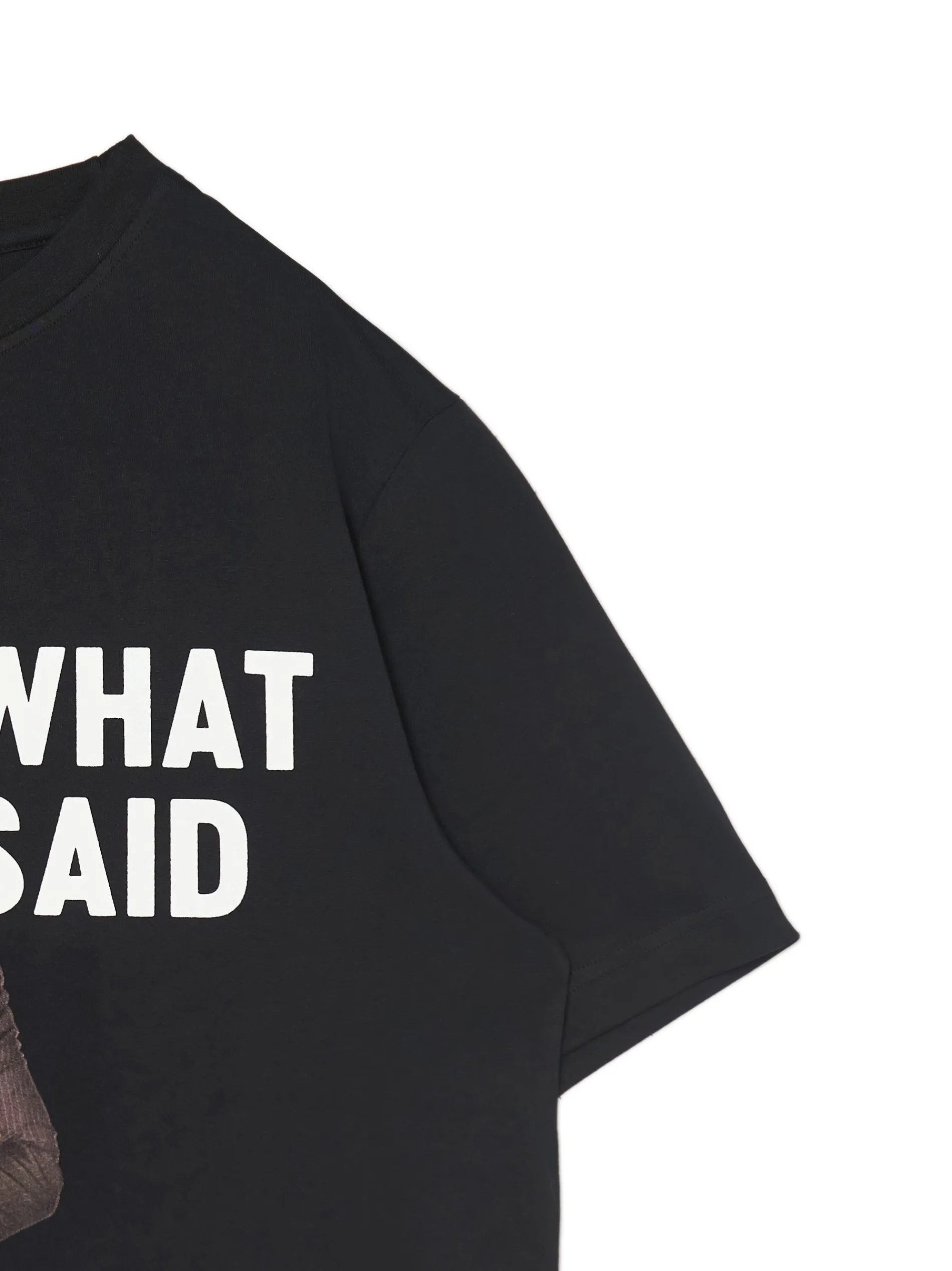 Cropp Koszulki*Czarna koszulka z nadrukiem The Office