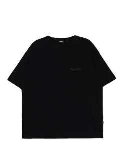 Cropp Koszulki*Czarna koszulka z napisami