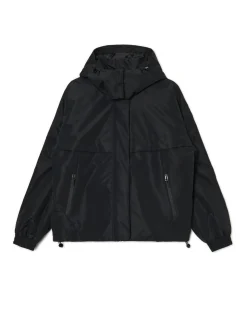 Cropp Kurtki, Płaszcze*Czarna kurtka anorak z kapturem