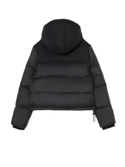 Cropp Kurtki, Płaszcze*Czarna kurtka puffer z gładkim karczkiem