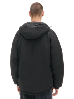 Cropp Kurtki Zimowe|Kurtki, Płaszcze*Czarna kurtka z kapturem