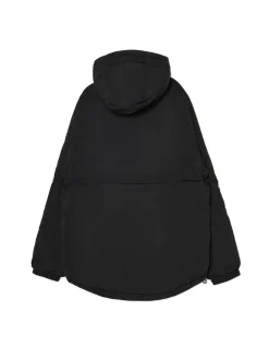Cropp Kurtki Zimowe|Kurtki, Płaszcze*Czarna kurtka z kapturem