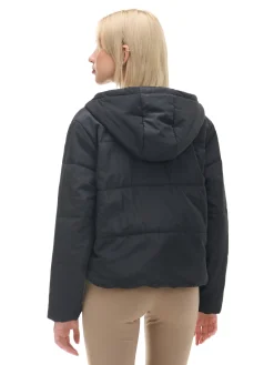 Cropp Kurtki, Płaszcze*Czarna kurtka z kapturem