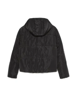 Cropp Kurtki, Płaszcze*Czarna kurtka z kapturem