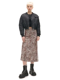 Cropp Kożuszki, Futerka*Czarna kurtka z odpinanym kołnierzem