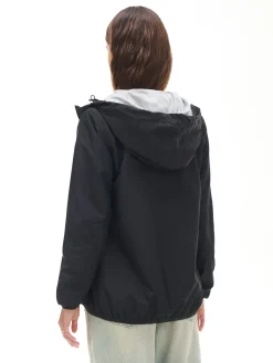 Cropp Kurtki, Płaszcze*Czarna kurtka z regulowanym kapturem