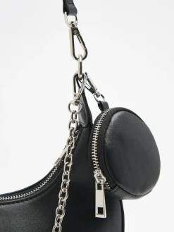 Cropp Torby, Plecaki*Czarna mała torebka