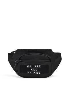 Cropp Plecaki, Nerki*Czarna nerka z personalizowanym napisem