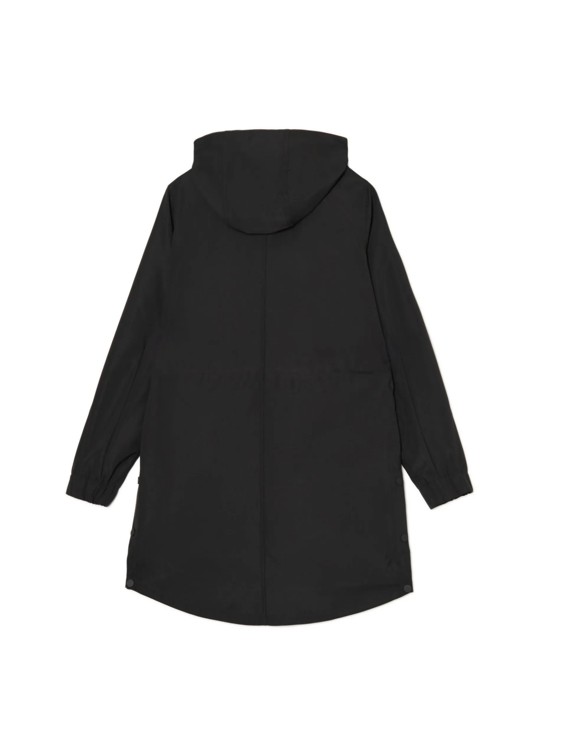 Cropp Kurtki, Płaszcze*Czarna parka z kapturem