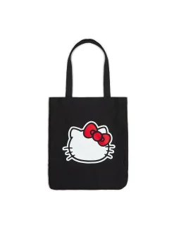 Cropp Torby, Plecaki*Czarna płócienna torba Hello Kitty