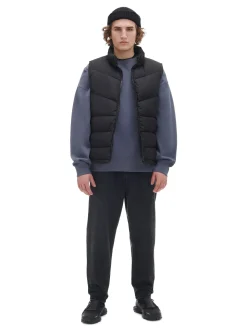 Cropp Kurtki, Płaszcze*Czarna pikowana kamizelka