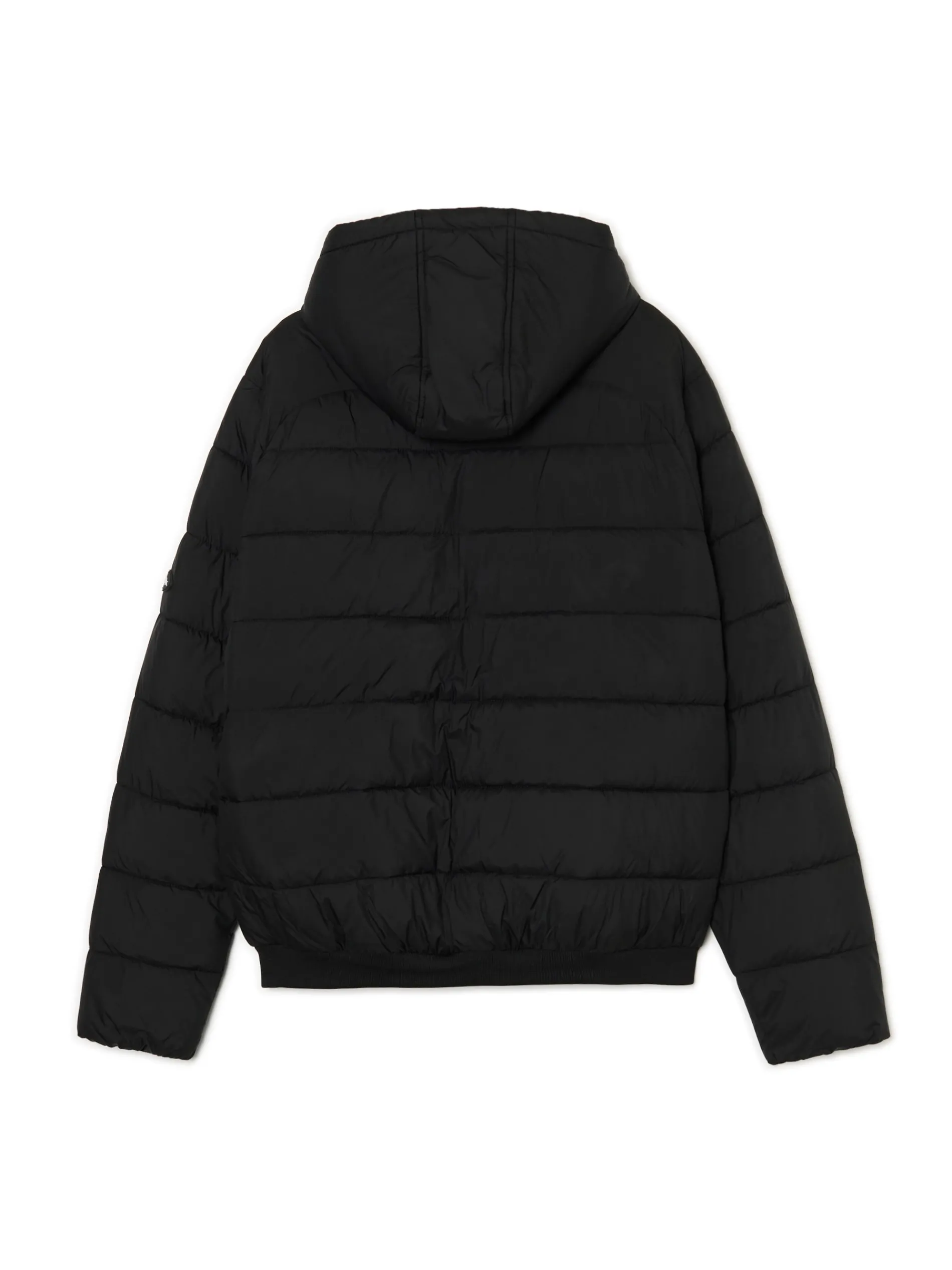 Cropp Kurtki Zimowe|Kurtki, Płaszcze*Czarna pikowana kurtka z kapturem