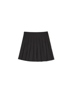 Cropp Spódnice*Czarna plisowana spódniczka mini