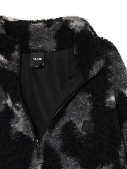 Cropp Bluzy*Czarna polarowa bluza ze stójką