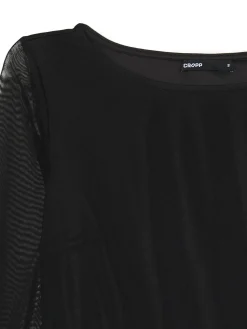 Cropp Sukienki, Kombinezony*Czarna sukienka mini