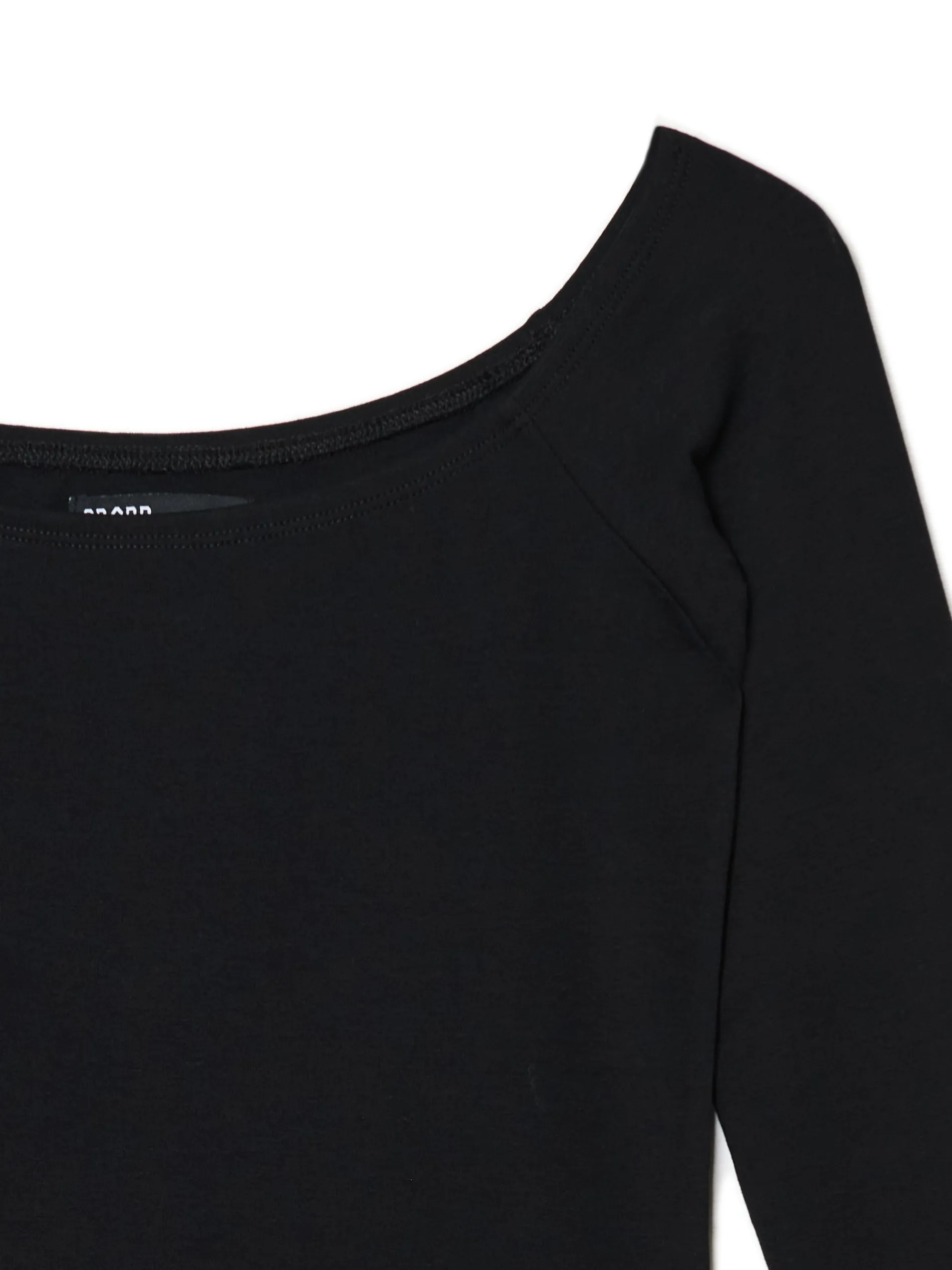 Cropp Sukienki, Kombinezony*Czarna sukienka mini z rękawami flare