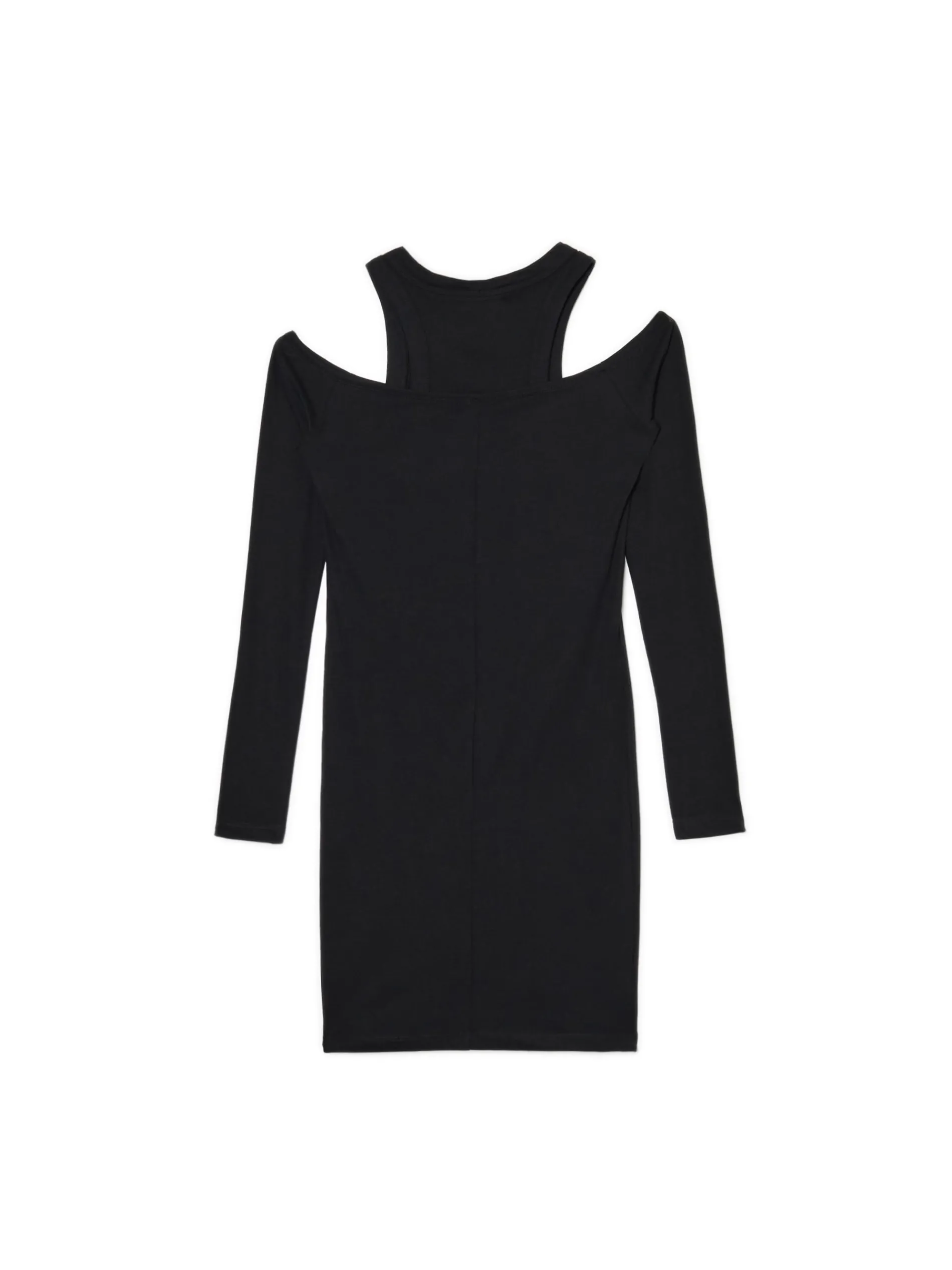 Cropp Sukienki, Kombinezony*Czarna sukienka mini z wycięciami