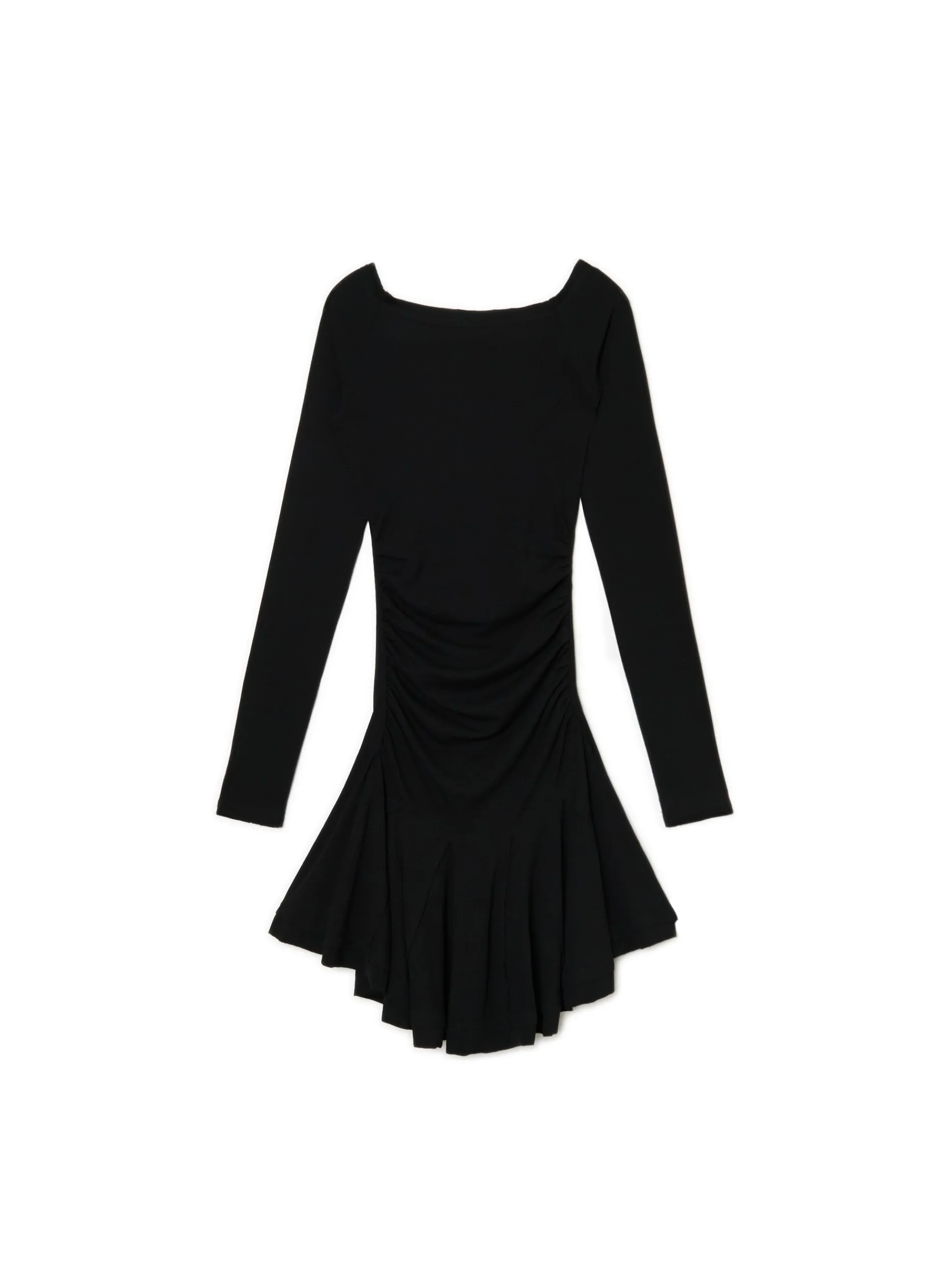 Cropp Sukienki, Kombinezony*Czarna sukienka z długim rękawem