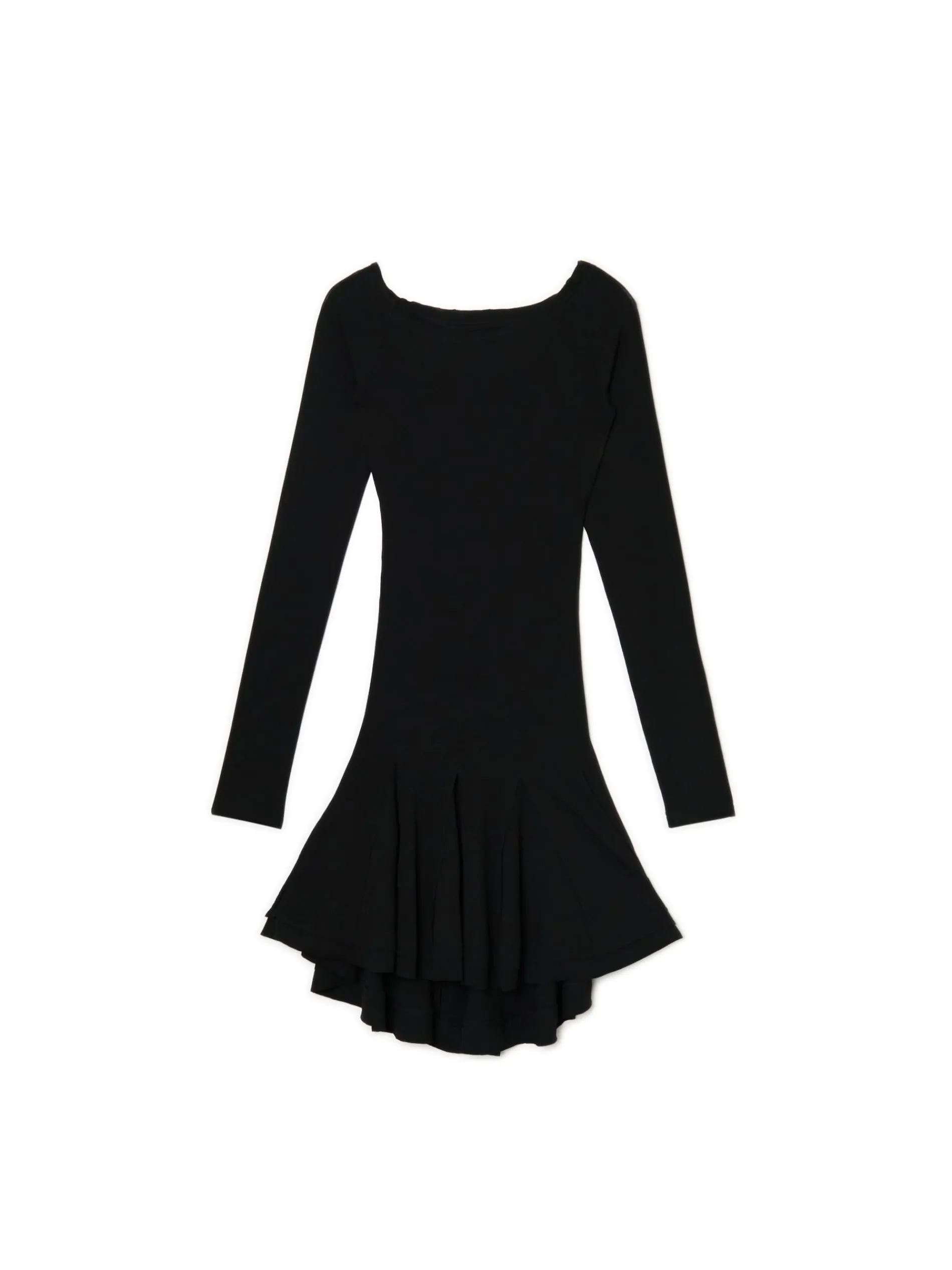 Cropp Sukienki, Kombinezony*Czarna sukienka z długim rękawem