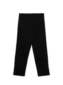 Cropp Spodnie*Czarne bawełniane spodnie loose