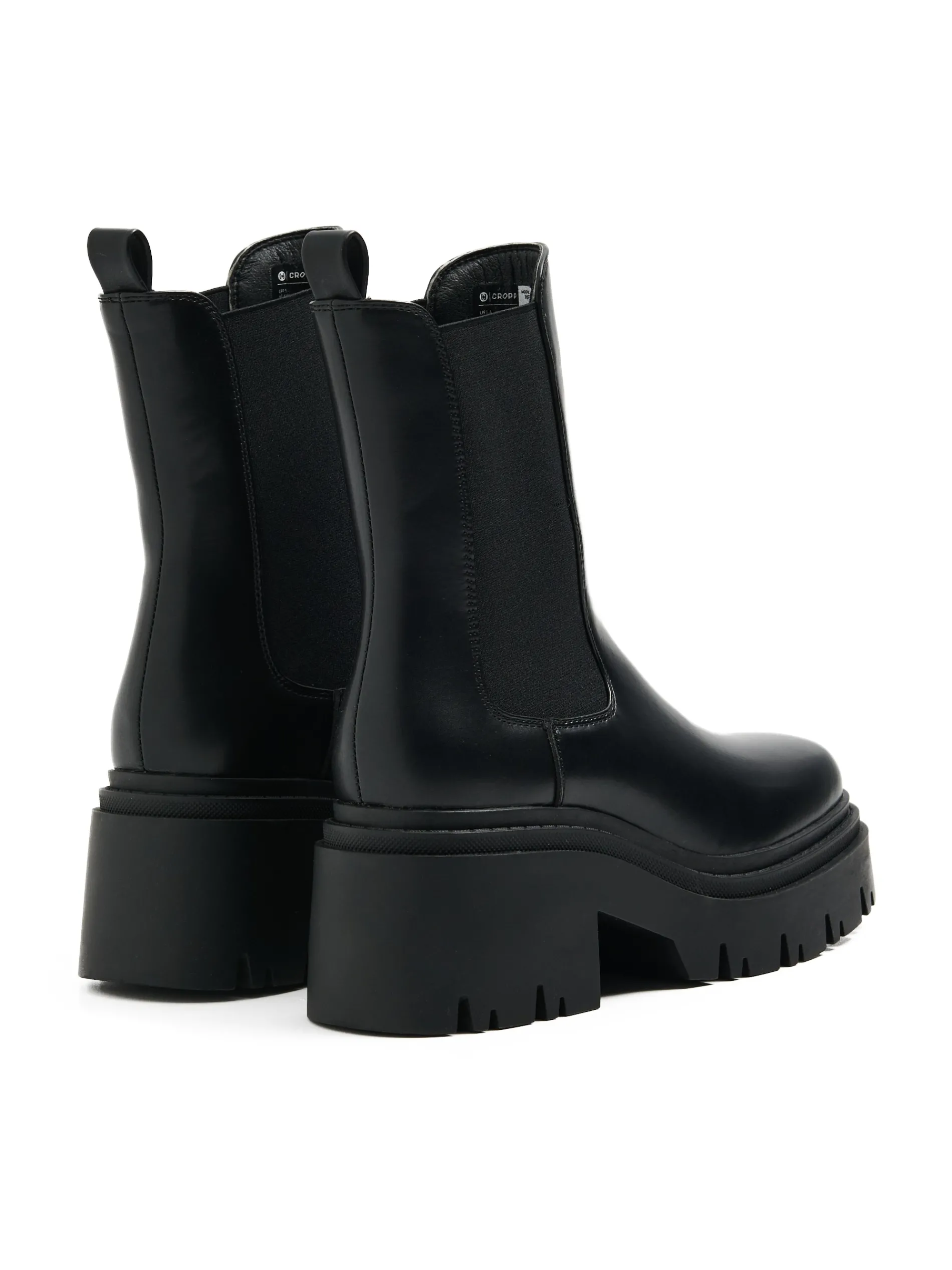 Cropp Botki, Trzewiki*Czarne botki chelsea