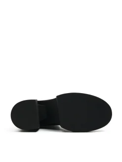 Cropp Botki, Trzewiki*Czarne botki na słupku