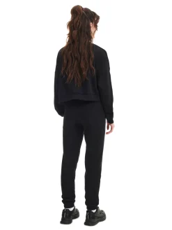 Cropp Spodnie*Czarne dresowe joggery